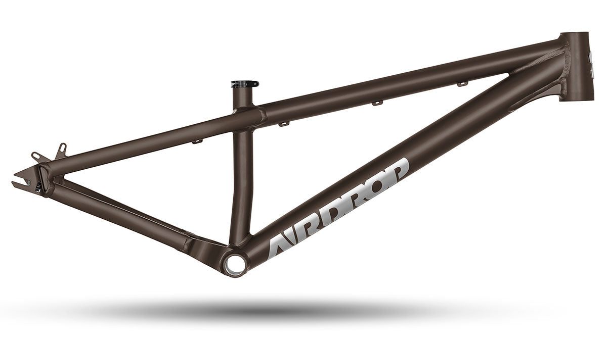 Airdrop Fade dirt jump bike frame in Dark Roast