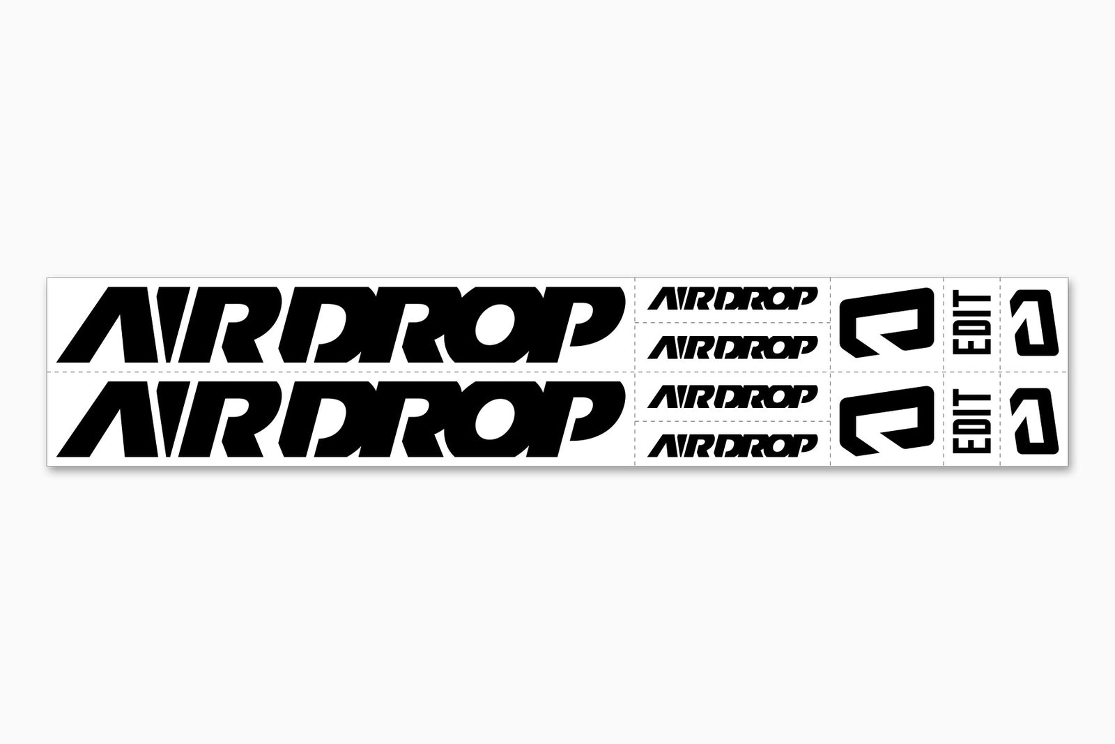 Airdrop Edit v2 v3 v4 Decal Kit