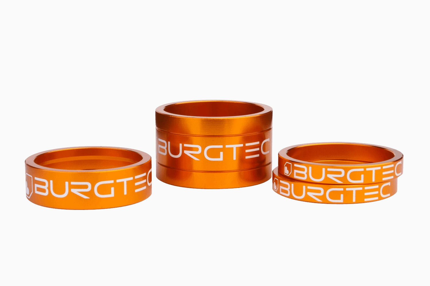 Stem Spacers - Iron-Bro Orange