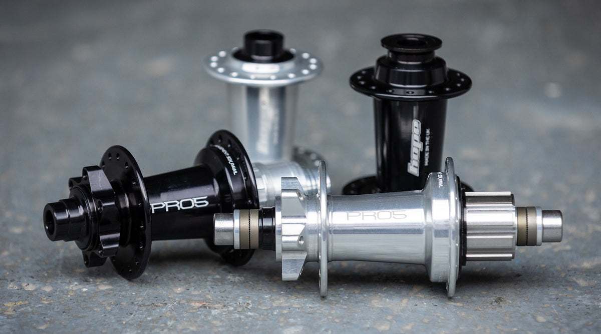 Hope Pro 5 hubs at Airdrop Bikes