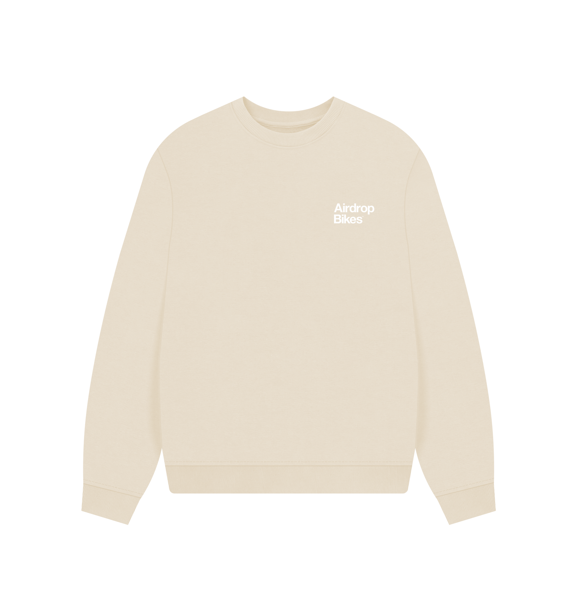 Oat Printed Sweater Front