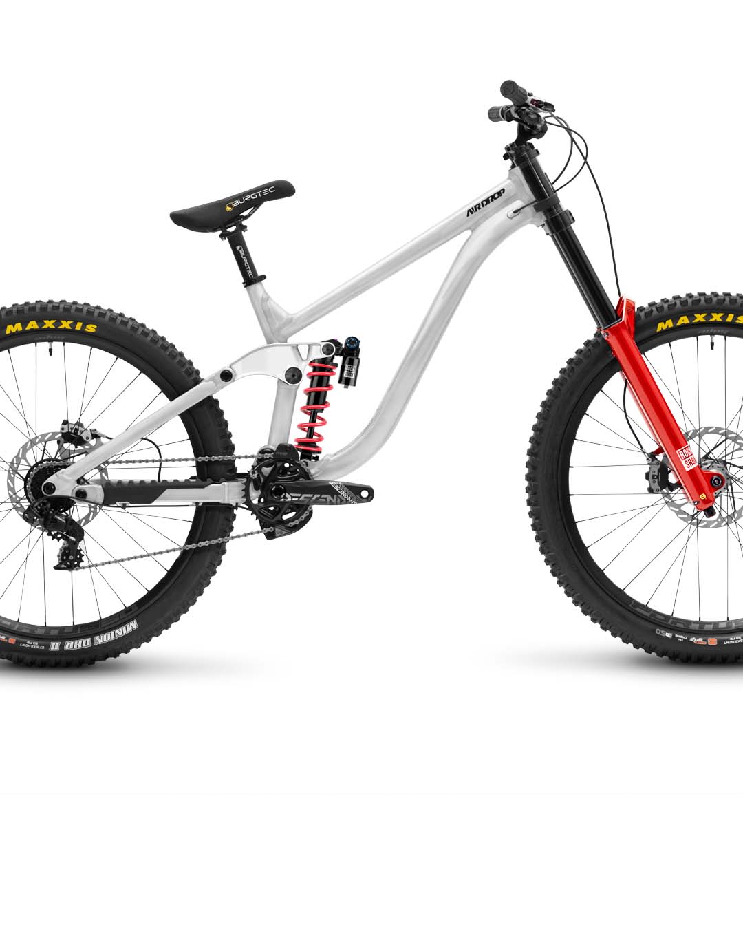Airdrop Slacker Downhill bike with 27.5" wheels and 200mm travel