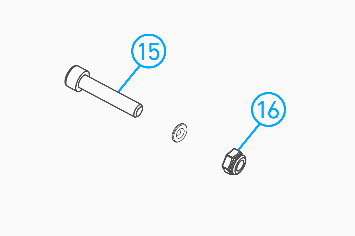 Slacker v1 Shock Bolt Kit