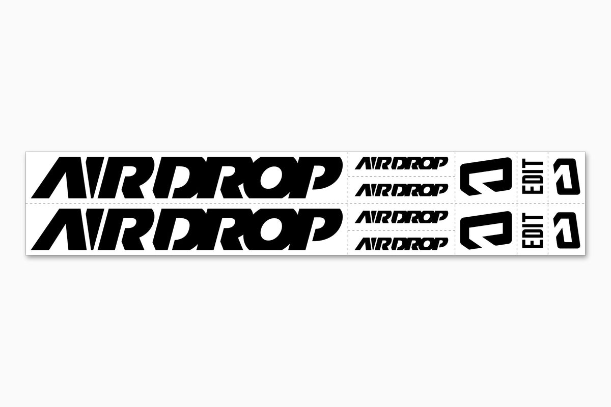 Airdrop Edit v2 v3 v4 Decal Kit