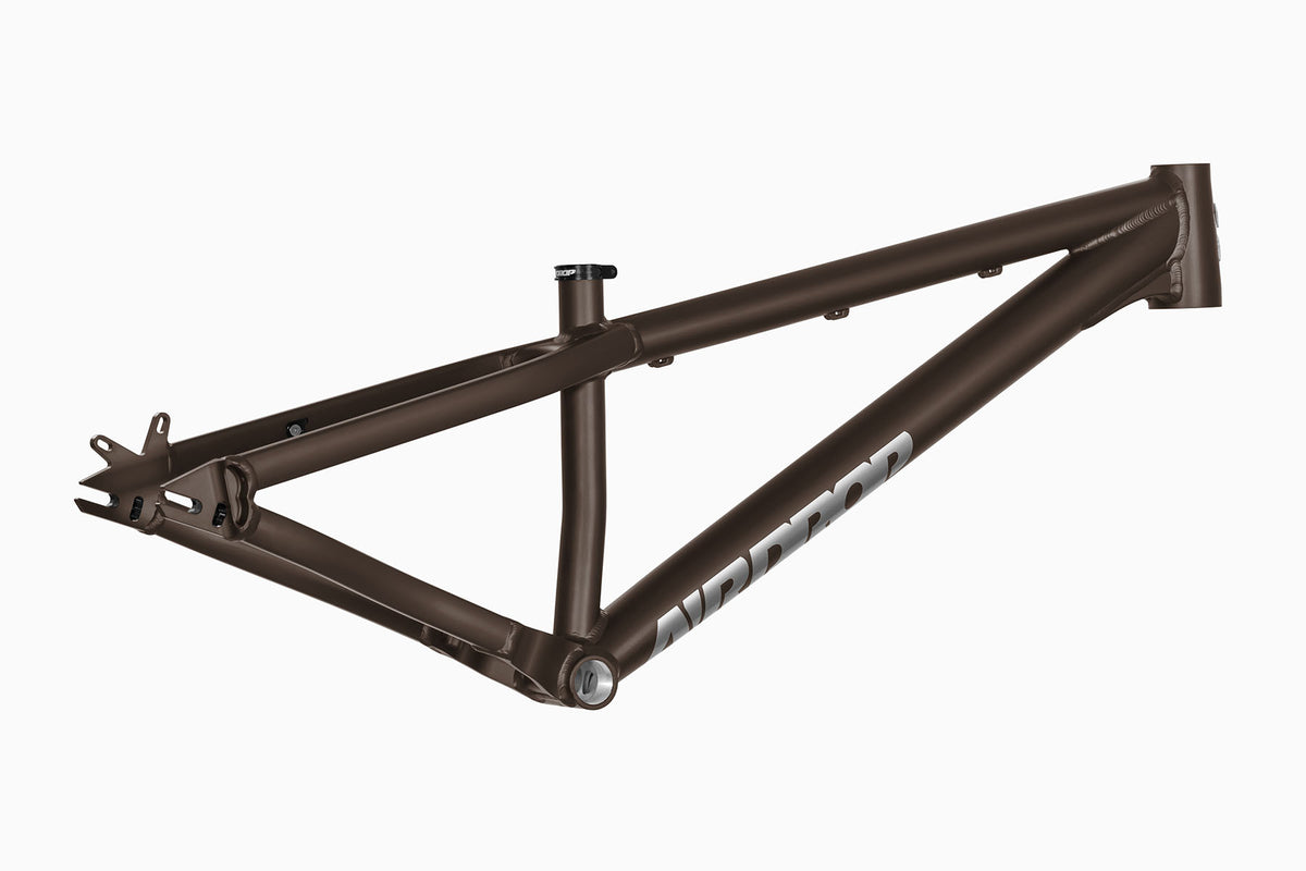 Airdrop Fade 26" dirt jump frame in Dark Roast