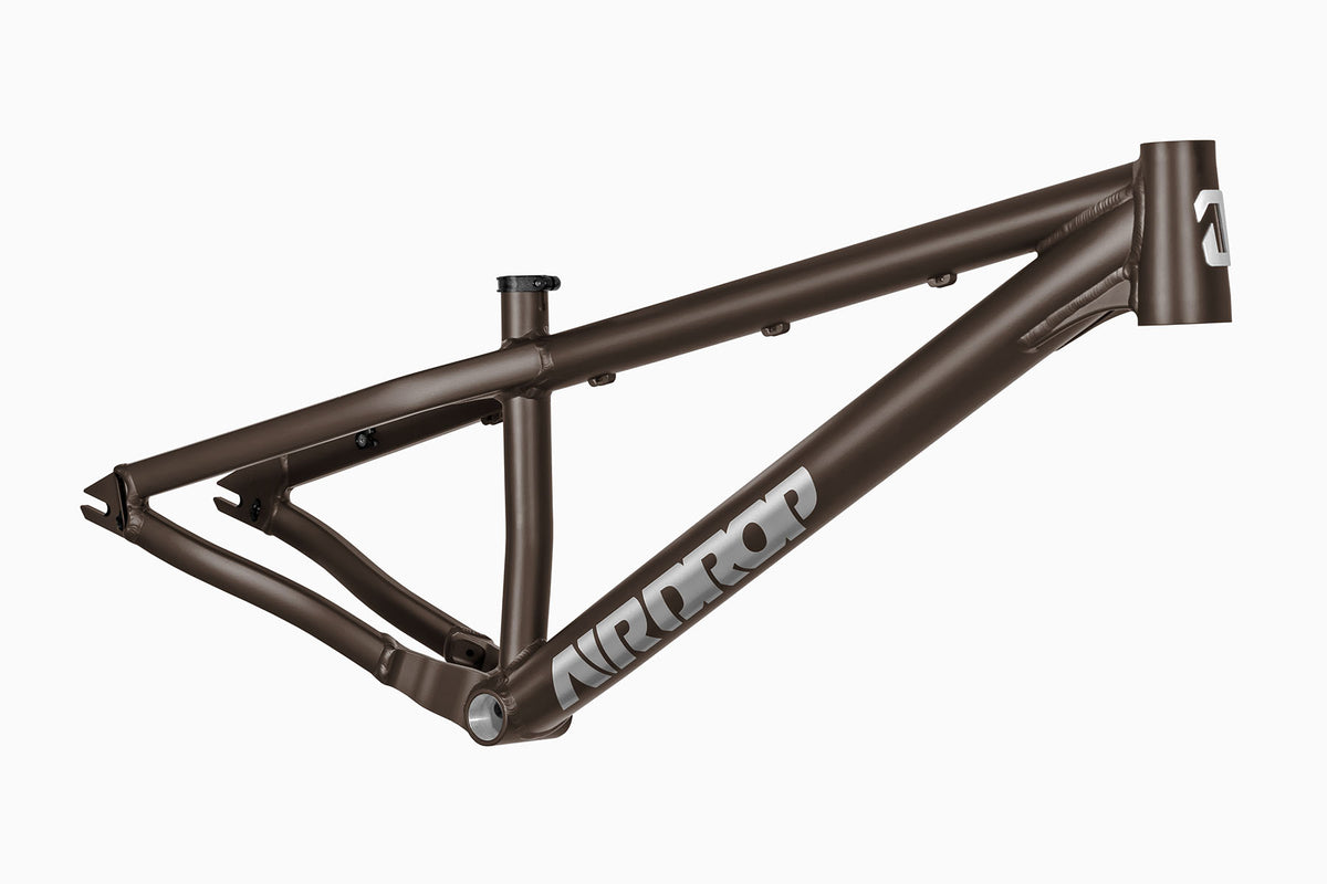 Airdrop Fade 26" dirt jump frame in Dark Roast