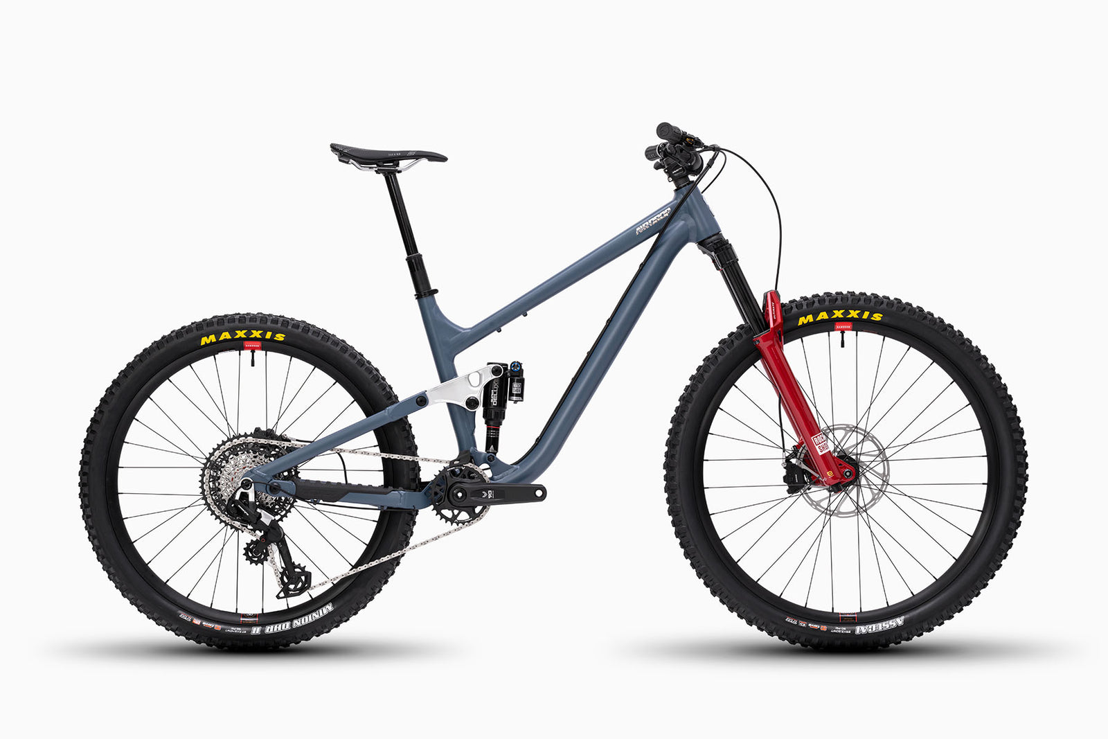 Airdrop Filter MX full suspension mountain bike with 141mm travel