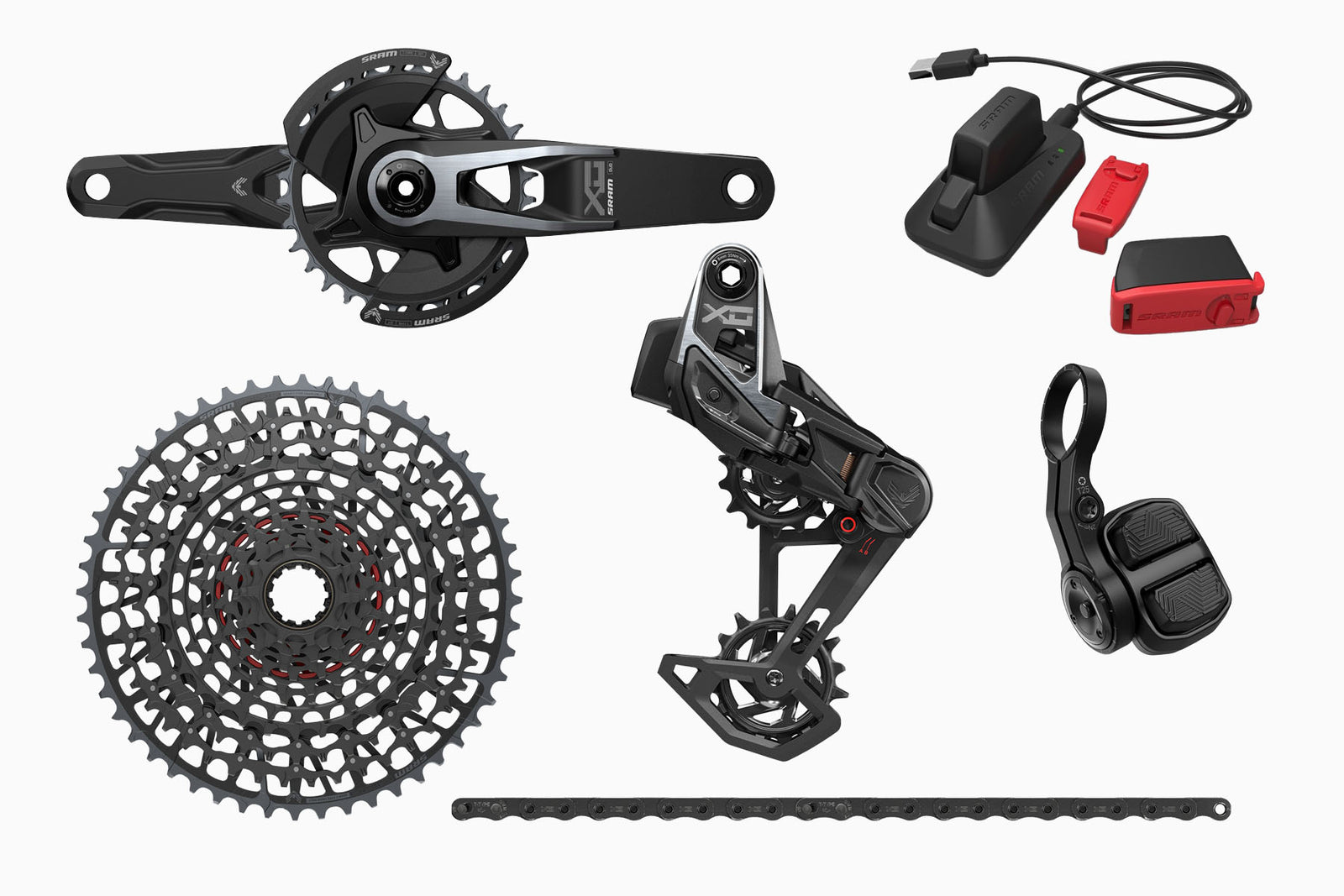 SRAM X0 Eagle Transmission AXS Drivetrain Bundle