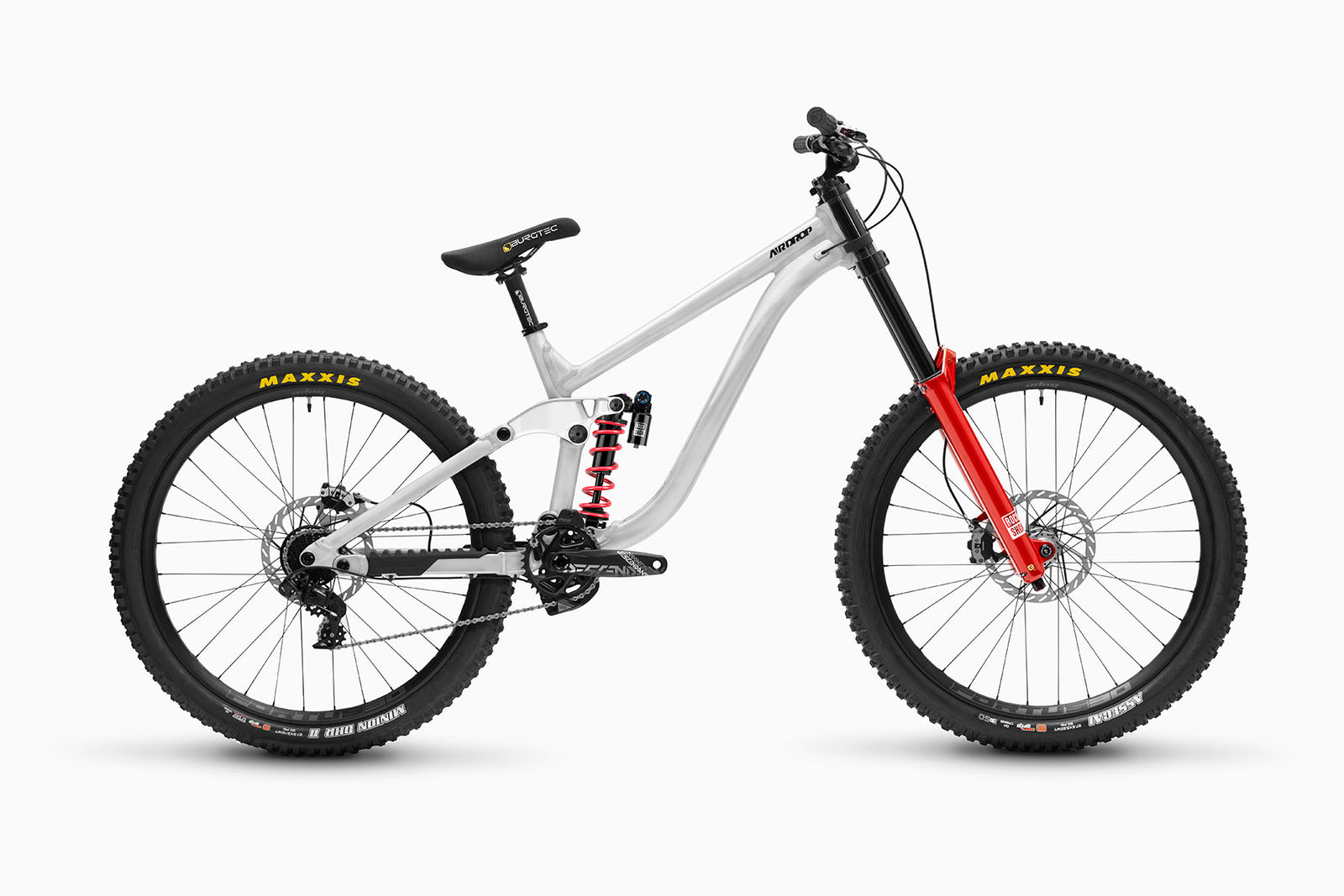 Airdrop Slacker alloy downhill bike with 200mm travel and 27.5" wheels