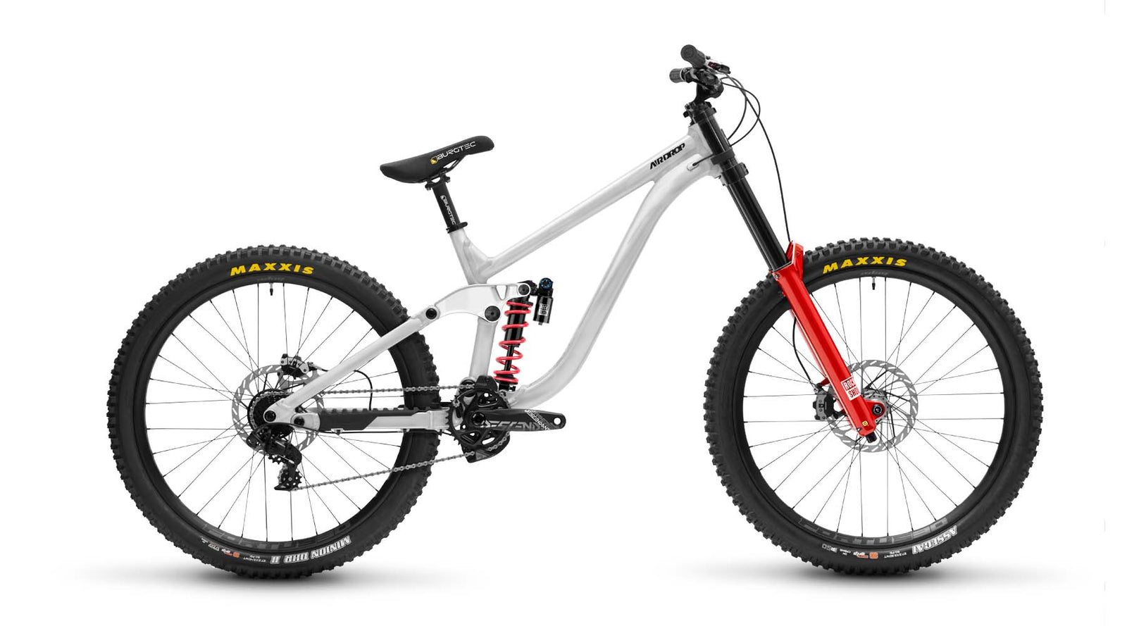Airdrop Slacker Downhill bike with 27.5" wheels and 200mm travel