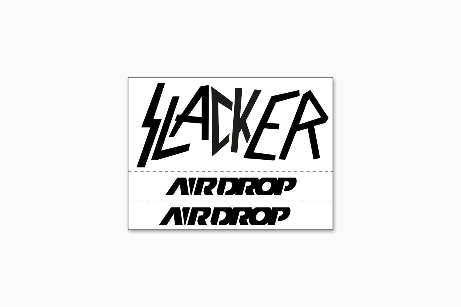 Airdrop Slacker v1 Decal Kit
