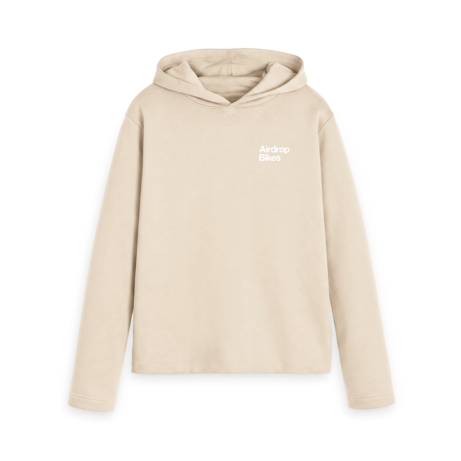 Oat Printed Hoody Front