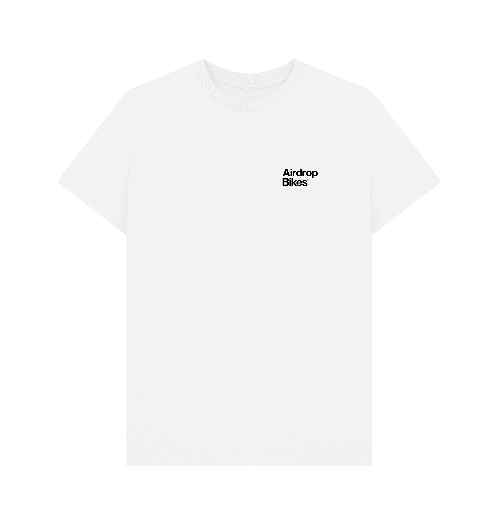 White Printed T-shirt Front