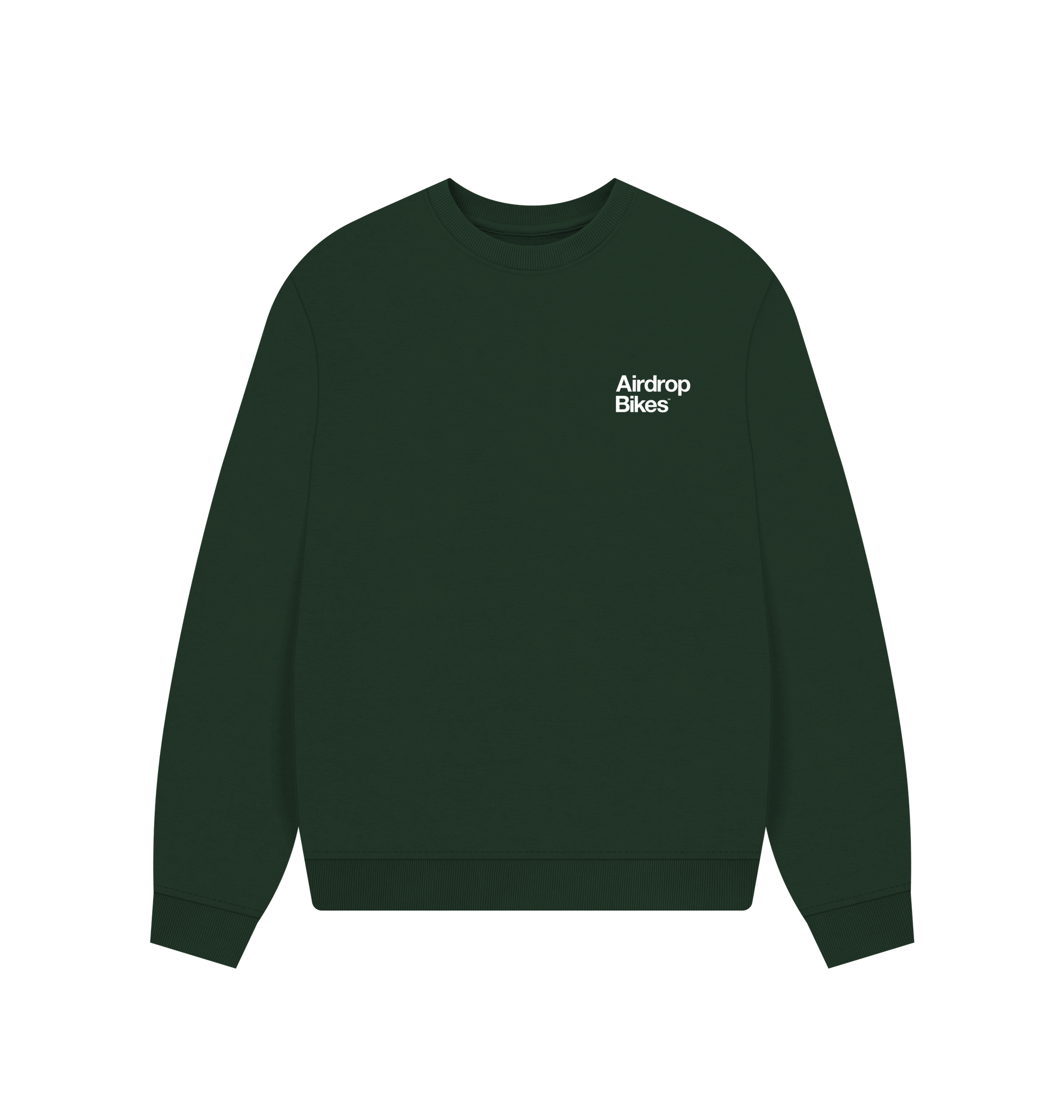 Evergreen Printed Sweater Front