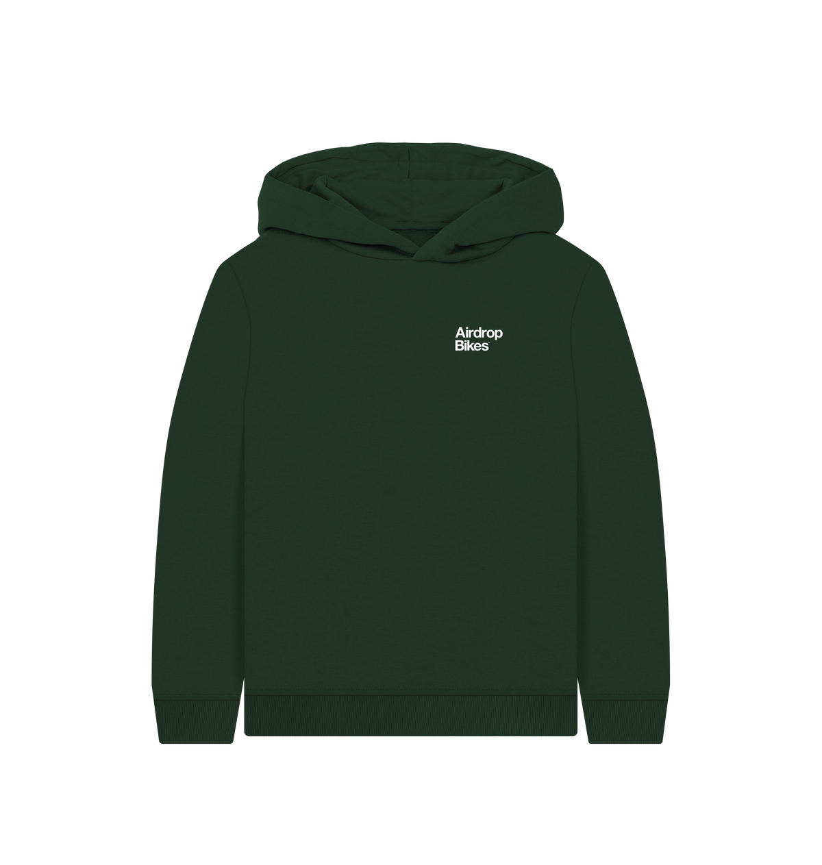 Evergreen Printed Kids Hoodie Front