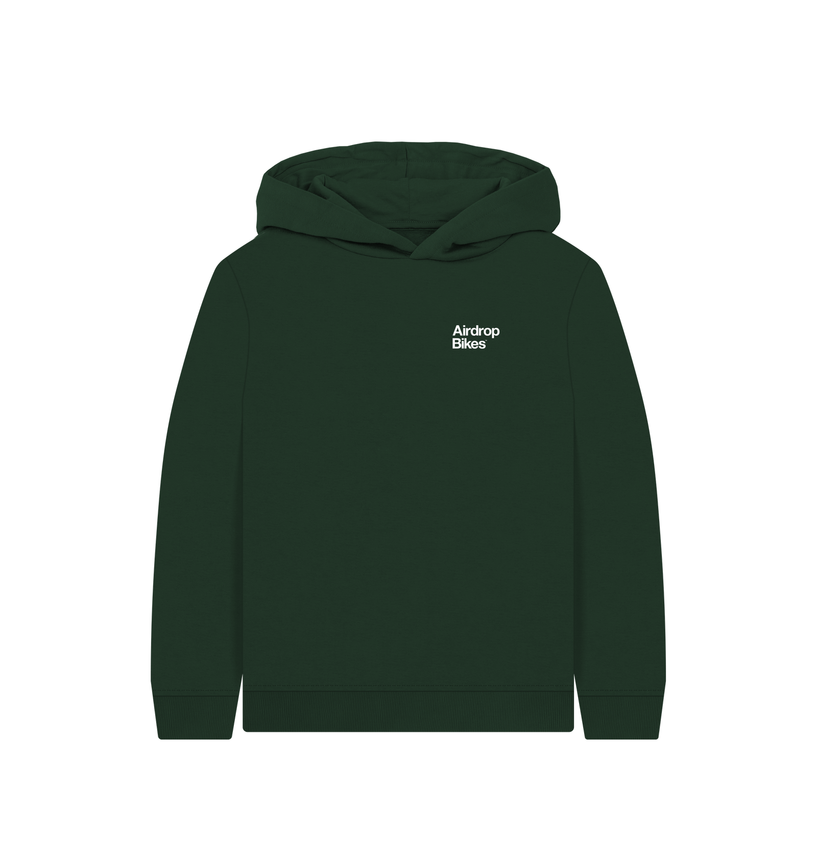 Evergreen Printed Kids Hoodie Front