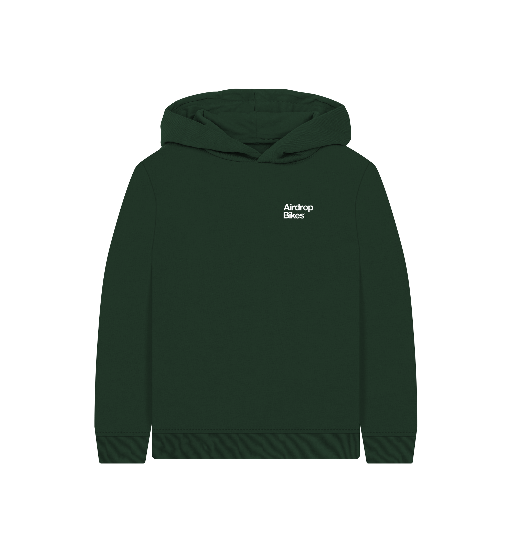 Evergreen Printed Kids Hoodie Front