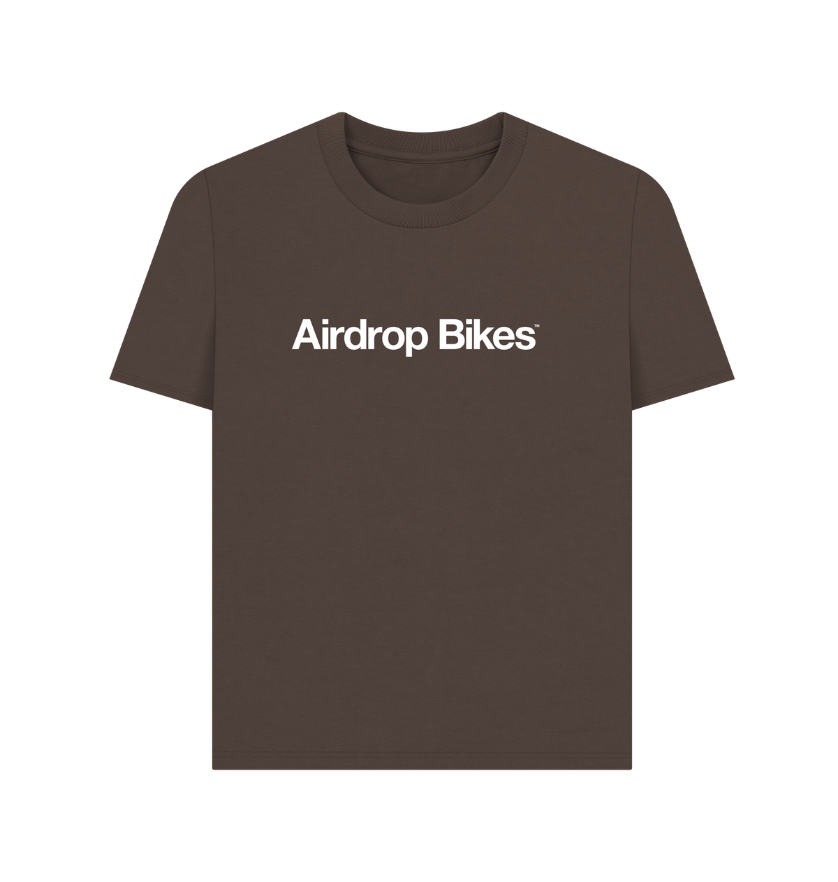 Chocolate Printed T-shirt Front