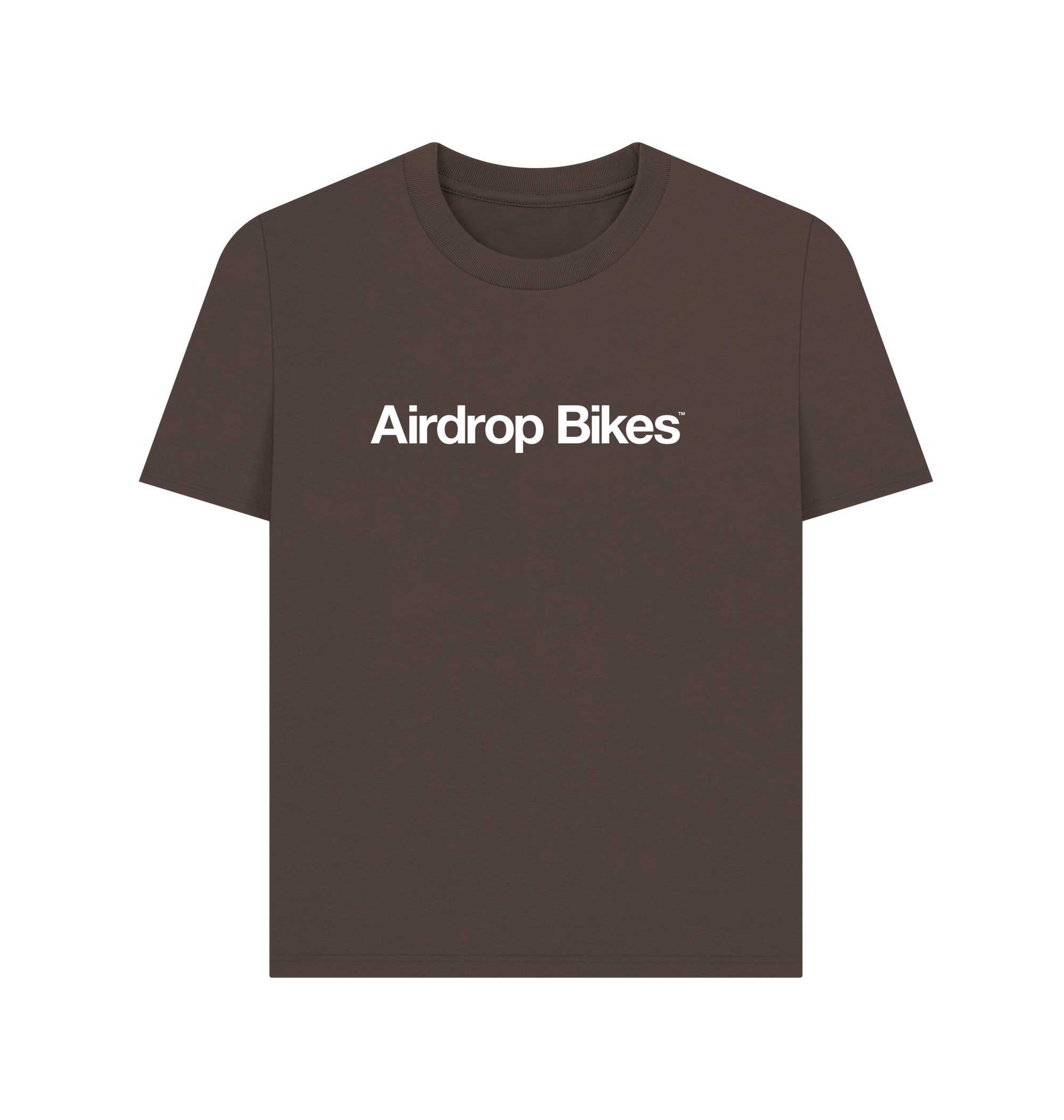 Chocolate Printed T-shirt Front