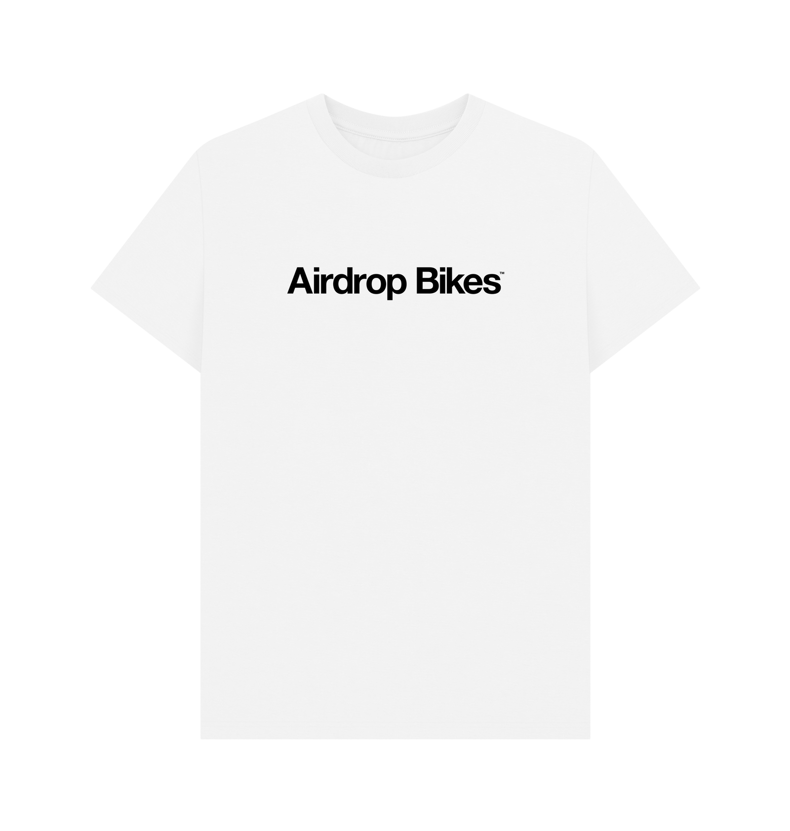 White Printed T-shirt Front