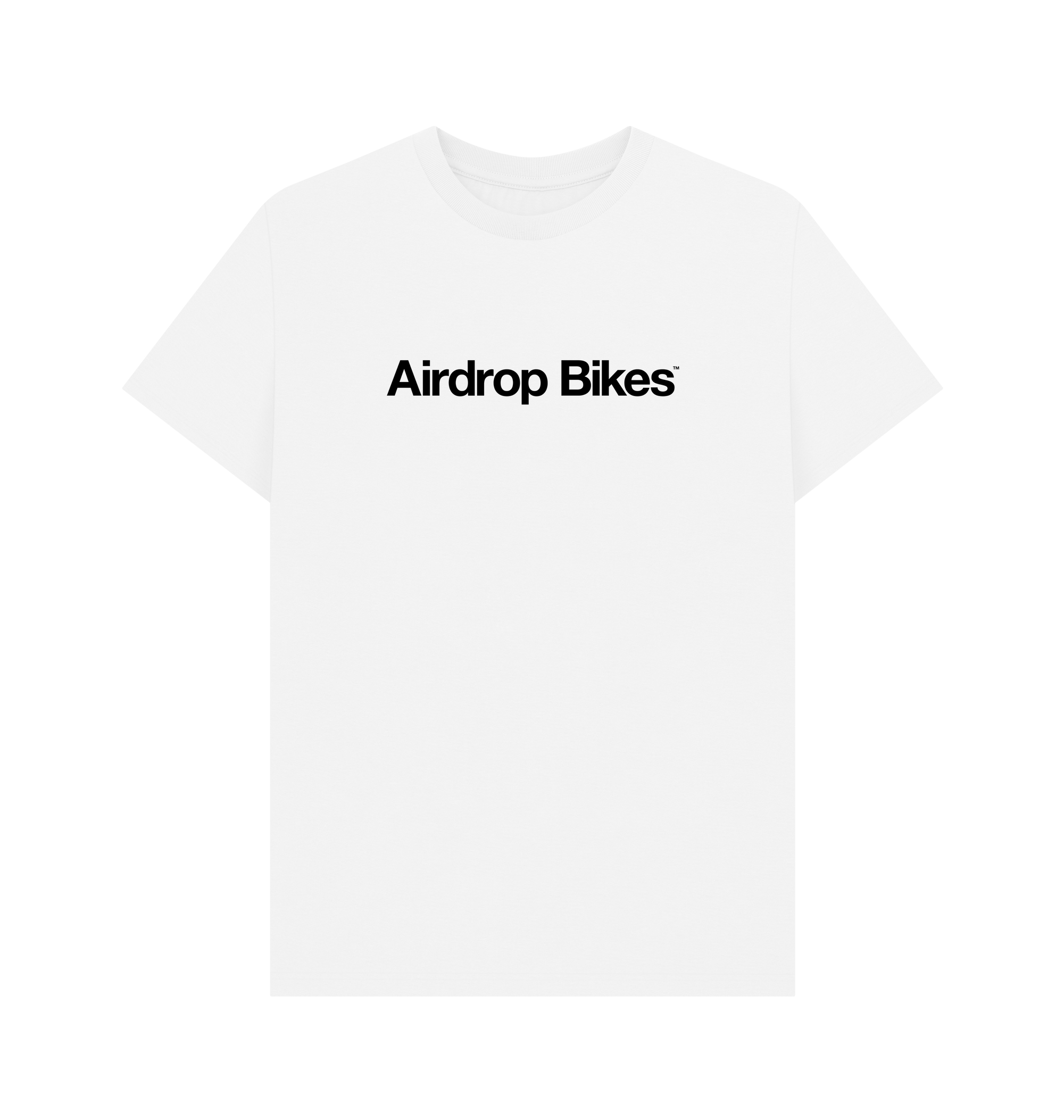 White Printed T-shirt Front