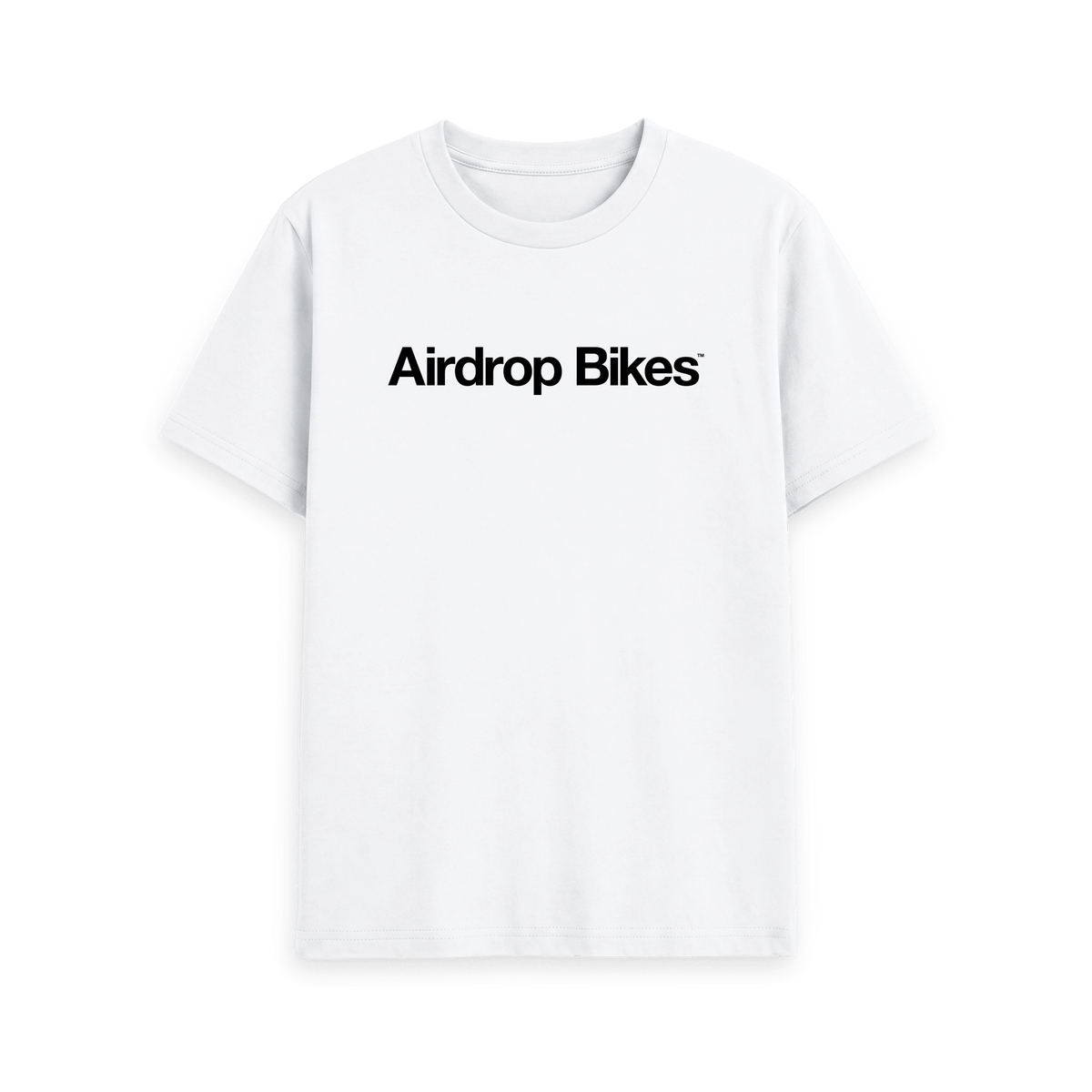 White Printed T-shirt Front