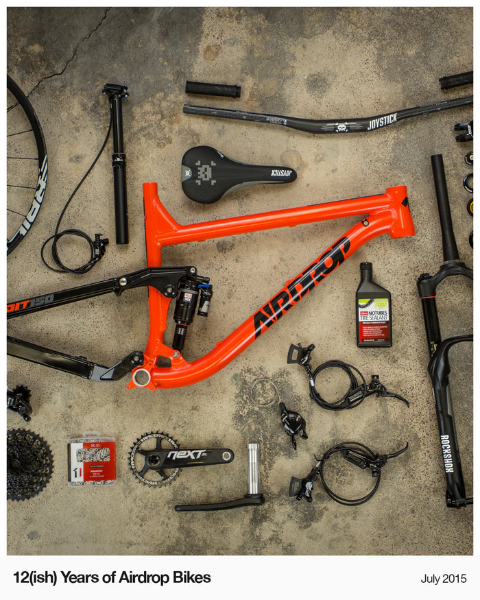 12(ish) Years of Airdrop Bikes - build kit layflat