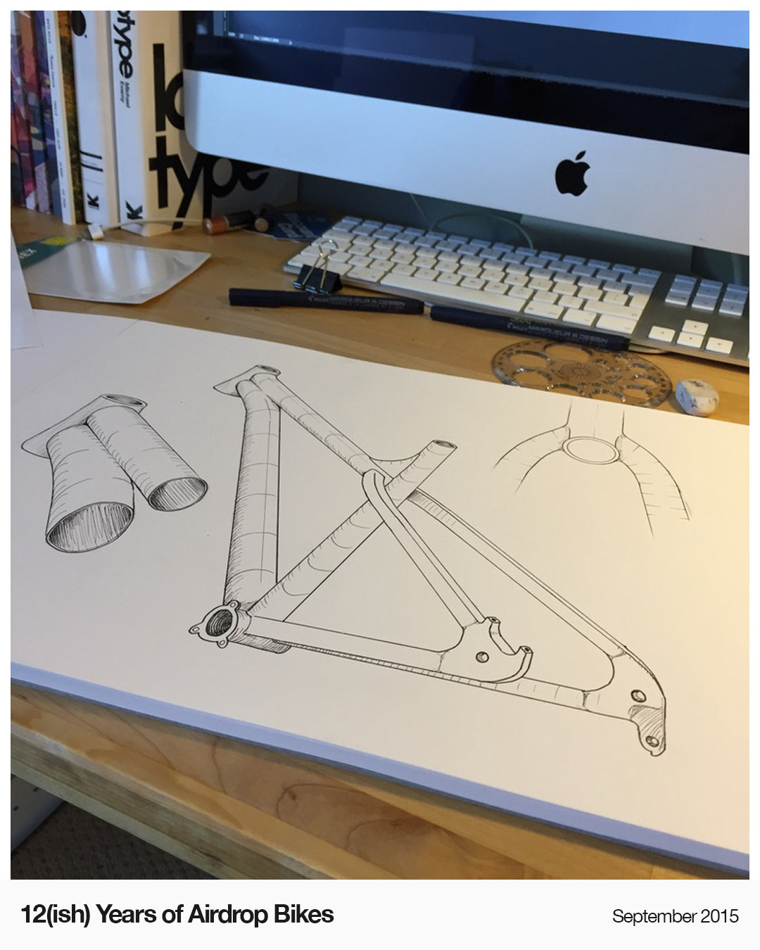 12(ish) Years of Airdrop Bikes - Bitmap Sketch
