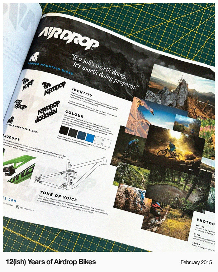12(ish) Years of Airdrop Bikes - brand moodboard