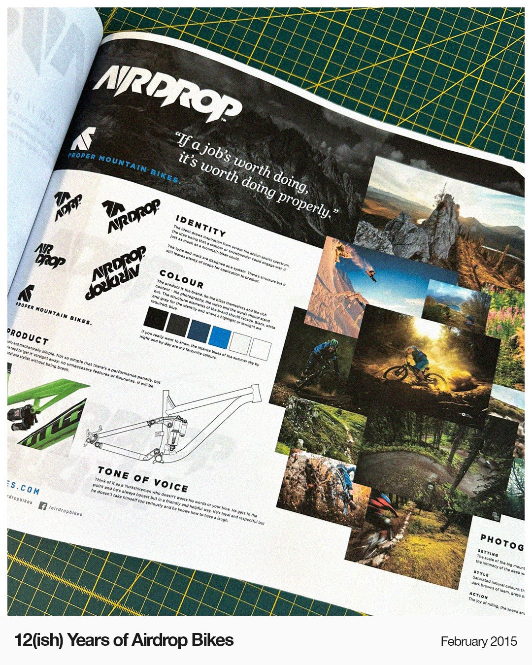 12(ish) Years of Airdrop Bikes - brand moodboard