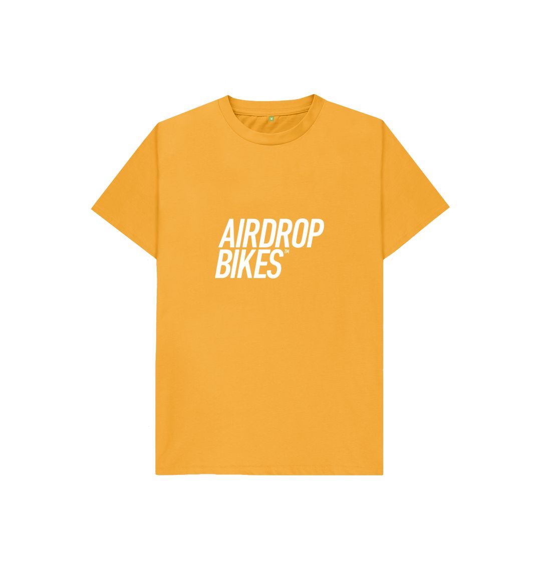 Mustard White Word T-Shirt Kids