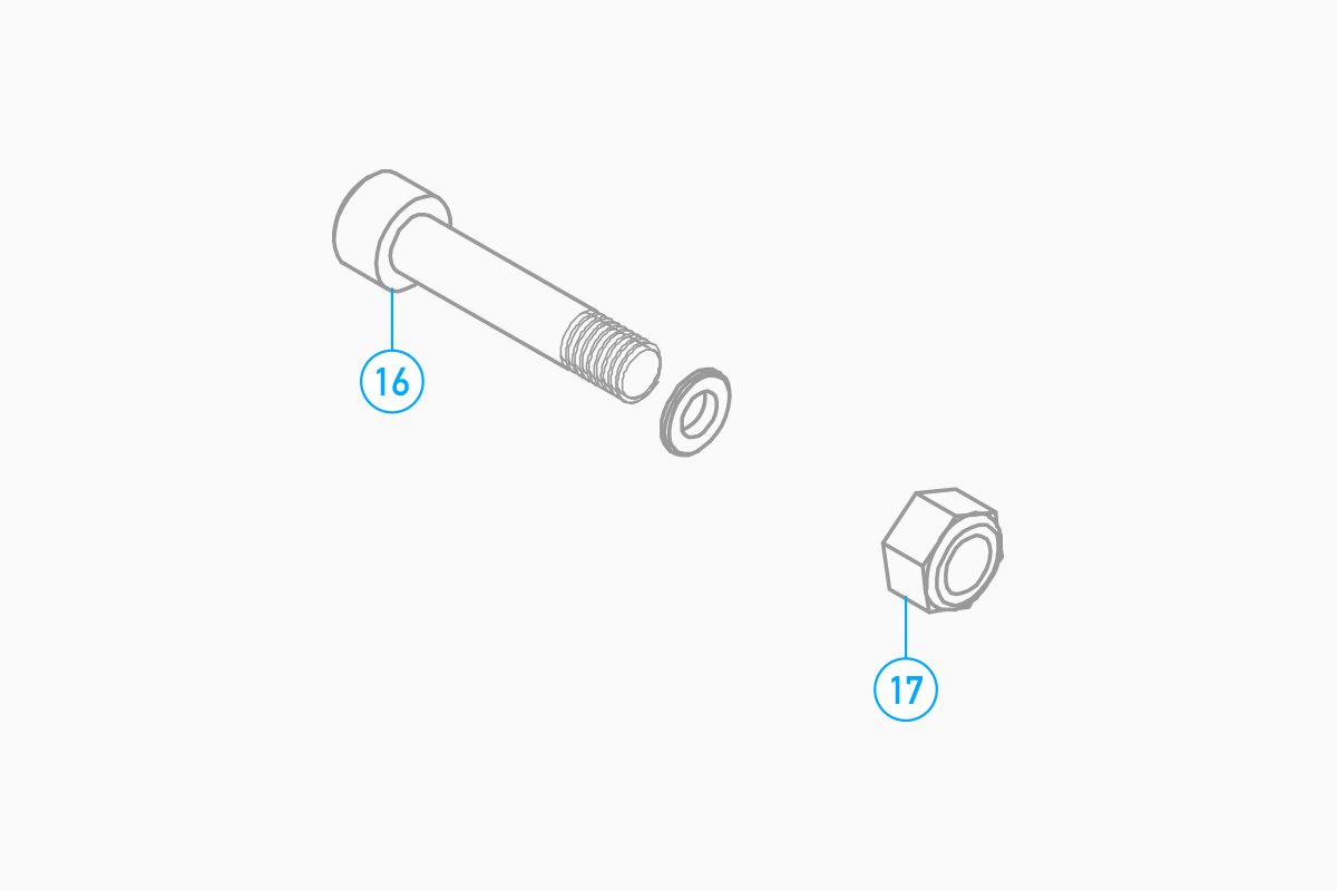 Airdrop Edit v3 Lower Shock Mount Kit