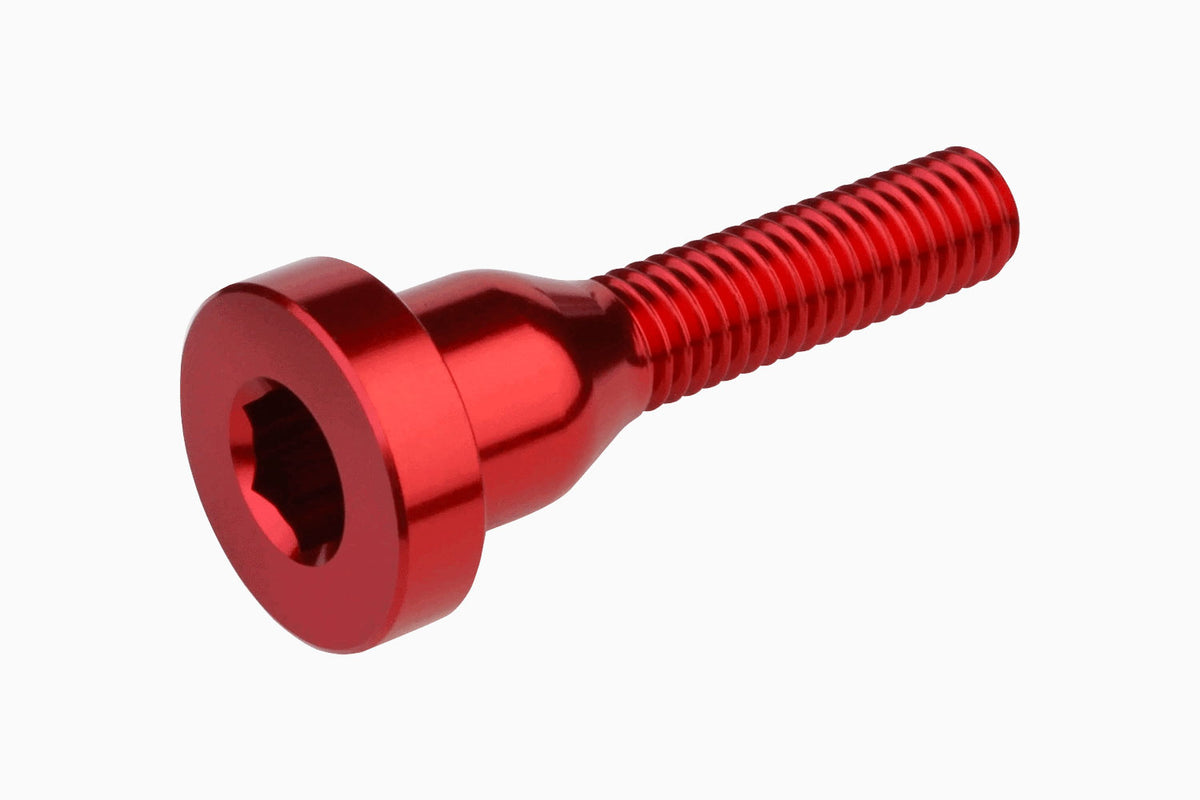 Top Cap Bolt - Race Red