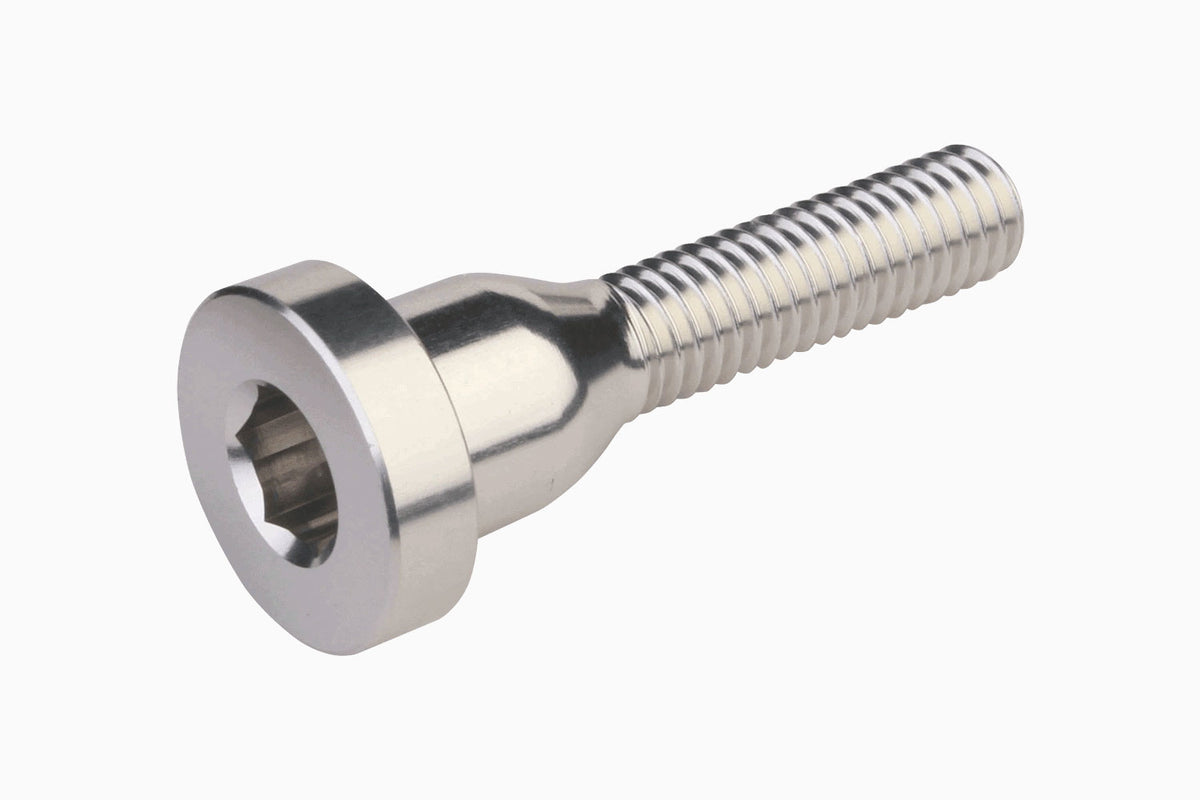 Top Cap Bolt - Rhodium Silver