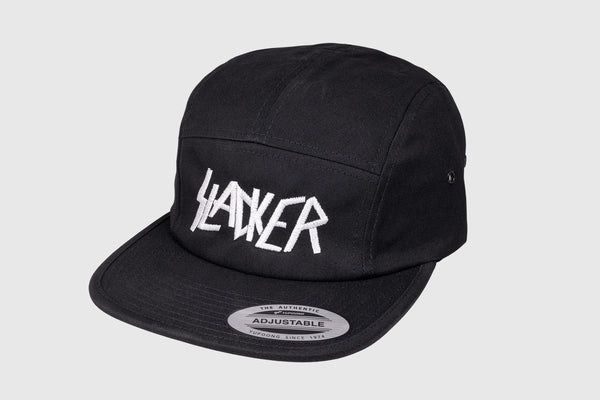 Slacker 5-Panel Cap Black - Airdrop Bikes Limited