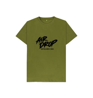 Moss Green Shred T-Shirt Kids