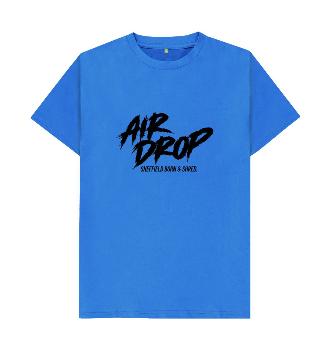 Bright Blue Shred T-Shirt Mens