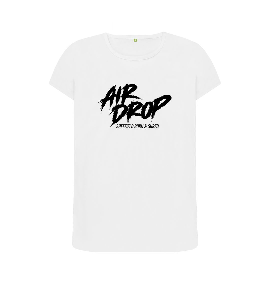 White Shred T-Shirt Womens