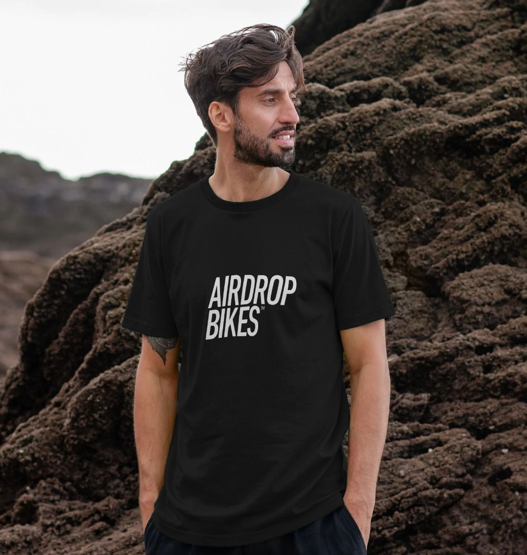 Airdrop Men's Word T-Shirt