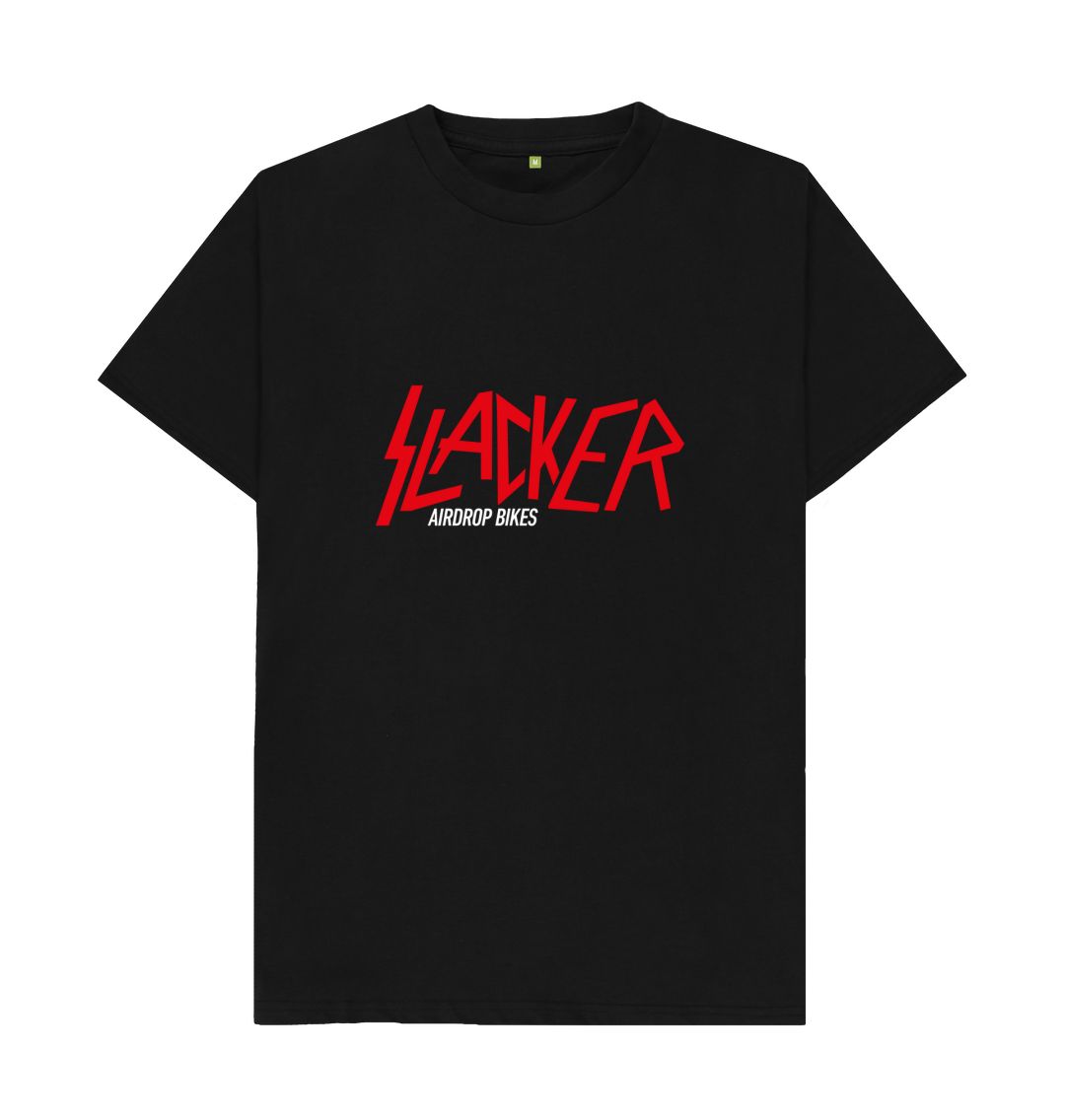 Black Slacker T-Shirt Mens